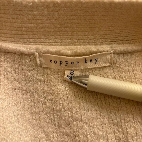 Copper Key Button up Cardigan - Picture 3 of 3